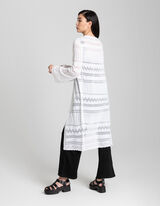 Longcardigan - Feinstrick