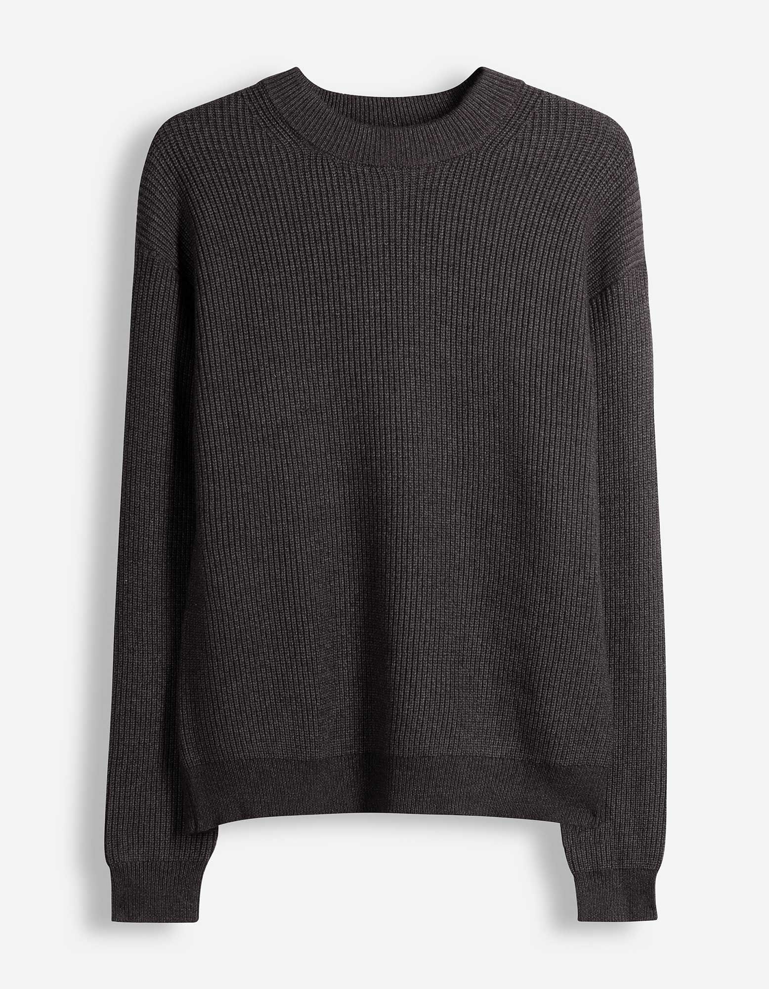 Pullover - Viskose-Mix - Dunkelgrau