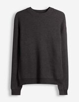 Pullover - Viskose-Mix - Dunkelgrau