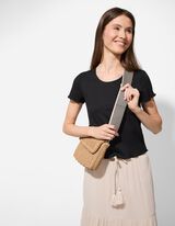 Ceinture de poche - à motifs - Beige