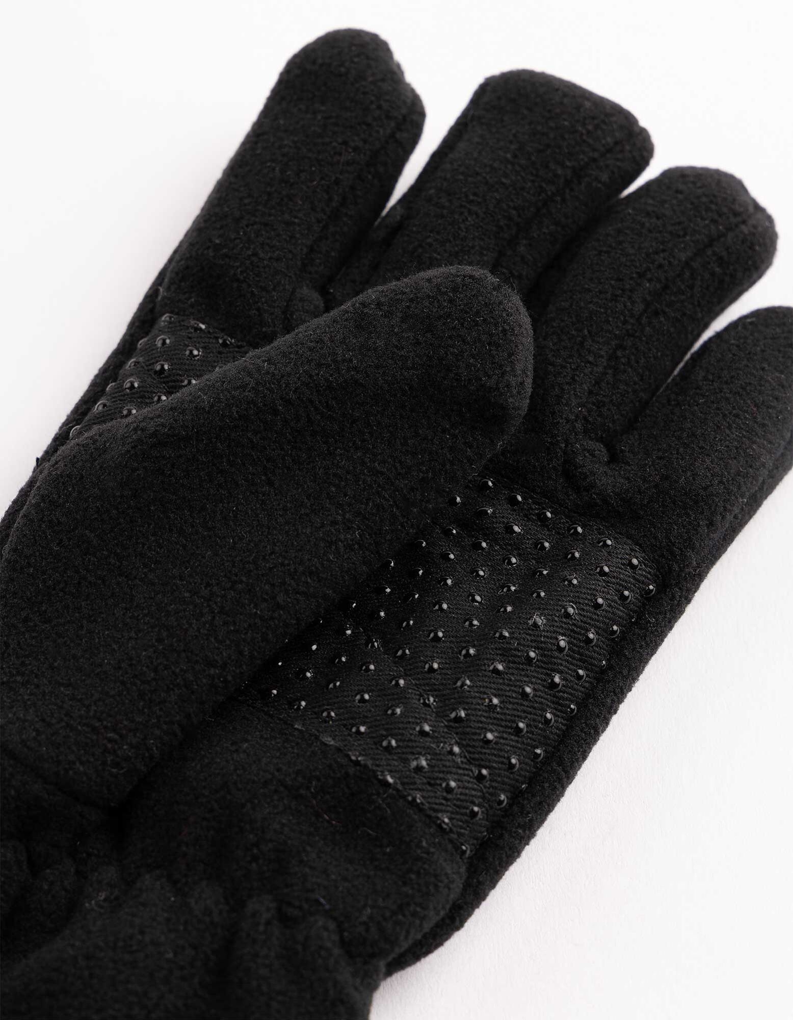 Handschuhe - Fleece - Schwarz