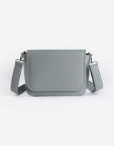 Borsa a tracolla - Similpelle - turchese