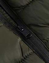 Prsluk - Podignuti ovratnik - tamno zelena