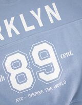 Sweatshirt - Oversized fit - lichtblauw