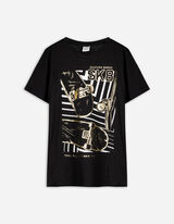 Tricou - Imprimeu - Negru