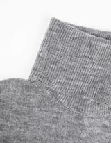 Kötött ruha - Öv - szürke