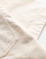 Chemise en jean - Unicolore - blanc