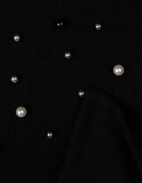 Šaty - Měkký materiál - cerná