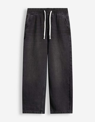 Jeans - Loose Fit - Schwarz