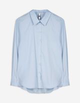 Női ing - Hossz&iacute;tott h&aacute;t&uacute; - vilagoskek