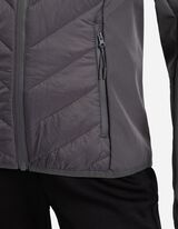 Dygsniuota striukė - Atstumia vandenį - tamsiai pilkas