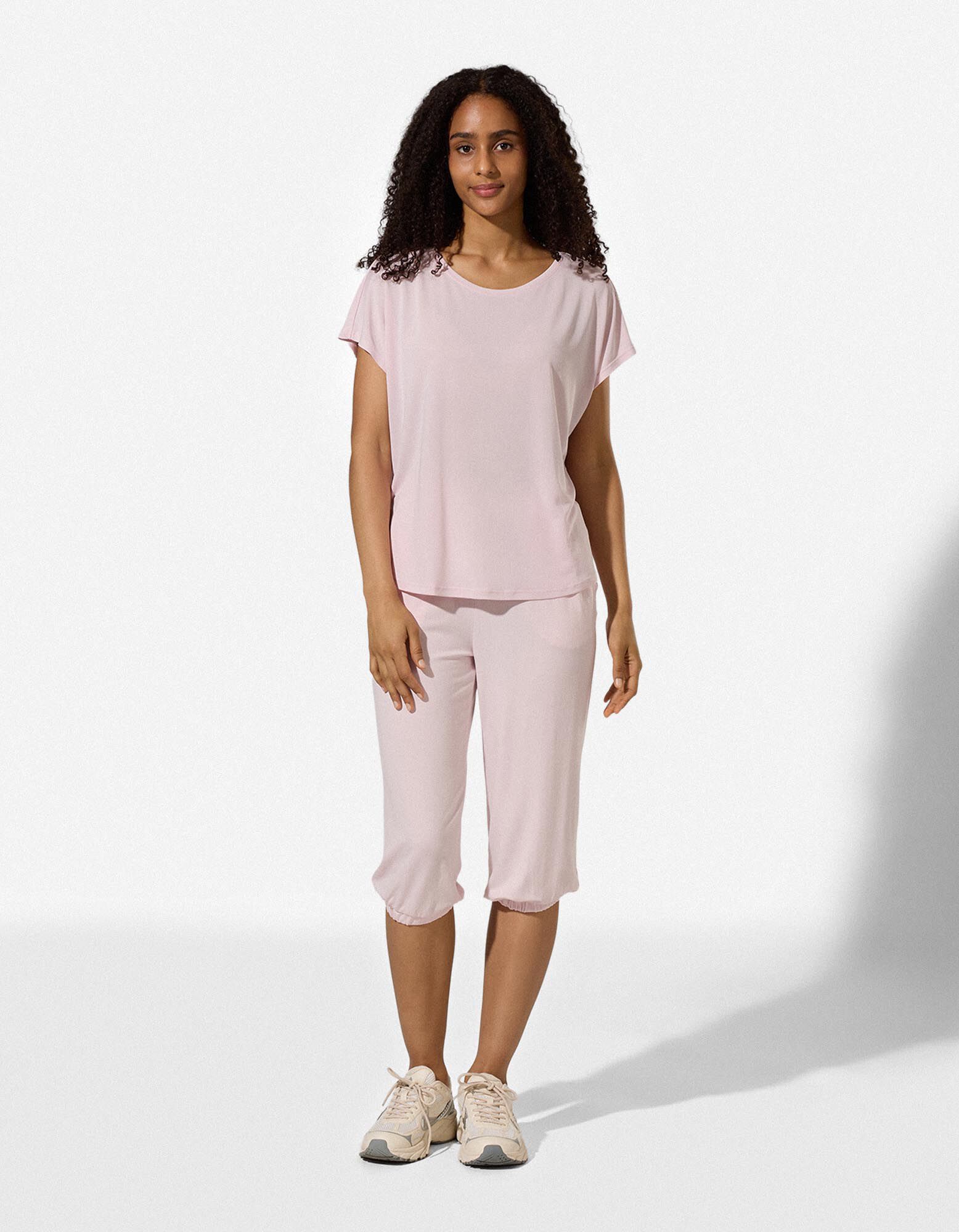 T-shirt - Ademend - Lichtpaars