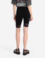 Fietsbroek - Met kant - zwart