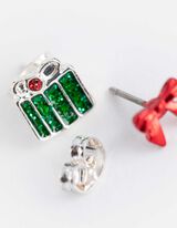 Ohrringe - 4er-Pack - silberfarben