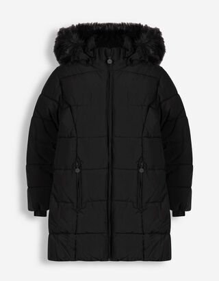 Winterjacke - Wasserabweisend - Schwarz