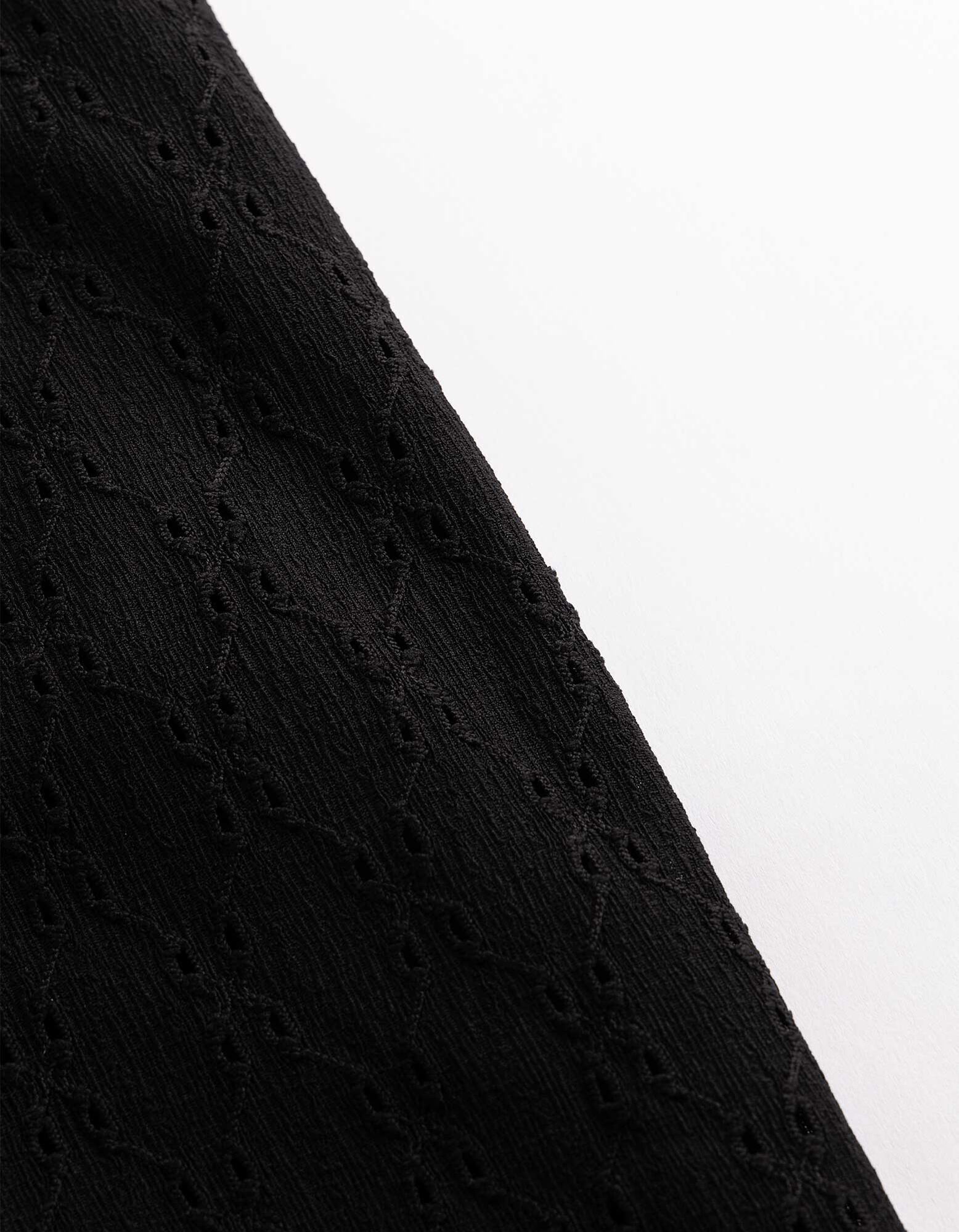 Hose - Weites Bein - Schwarz