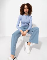 Kelnės - Džersis - melynas