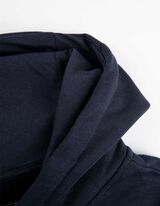 Hoodie - Frontprint - dunkelblau