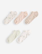 Sneakersocken - 5er-Pack