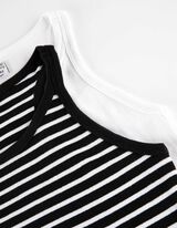 Top - Confezione da 2 pezzi - bianco