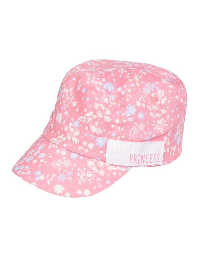 Baby Mütze mit floralem Muster