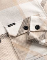 koszula - Wz&oacute;r w kratkę - bialy