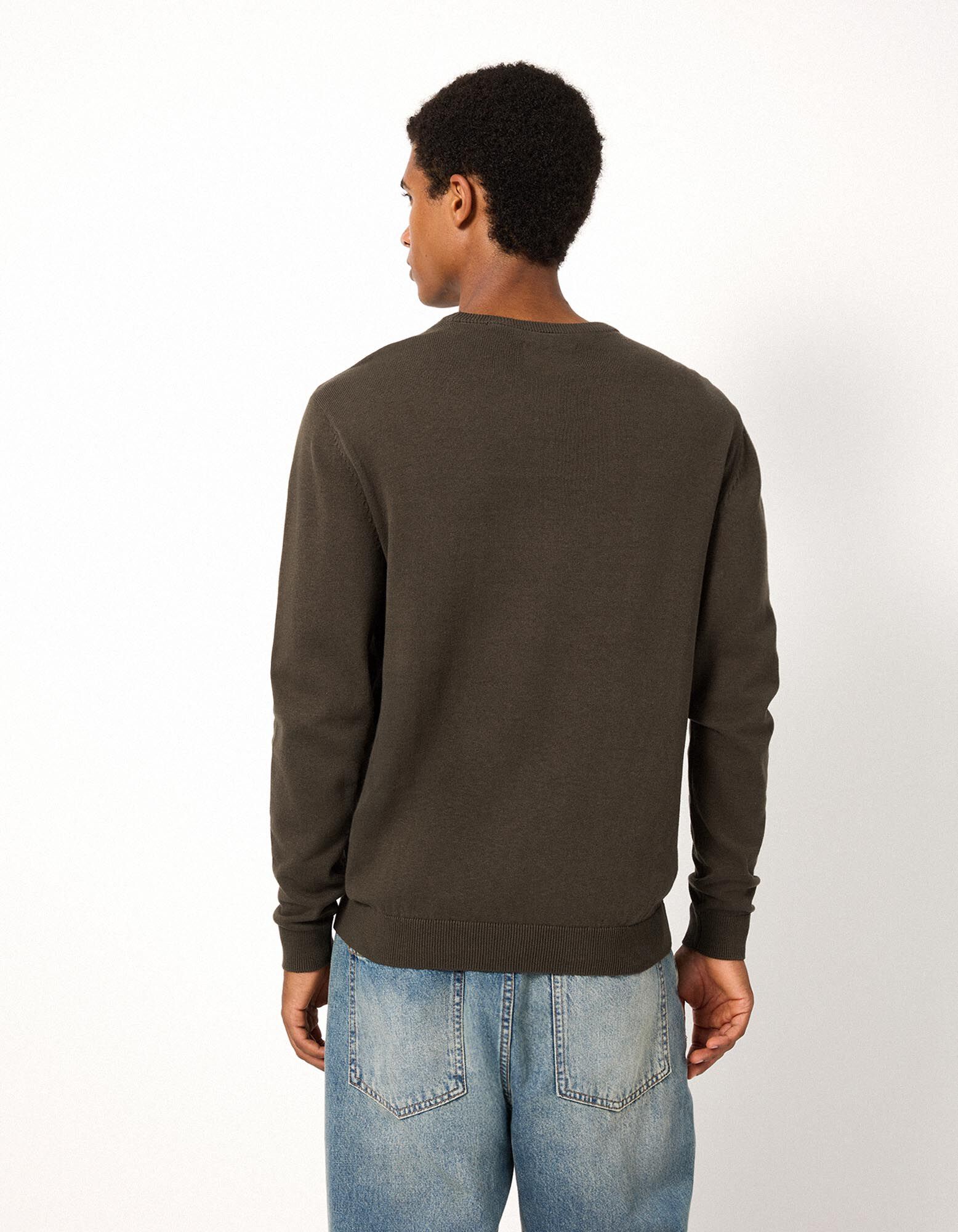 Pullover - Baumwolle - Schwarz