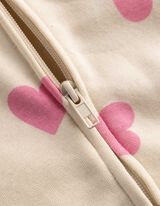 Sweatjacke - Oversized Fit - beige