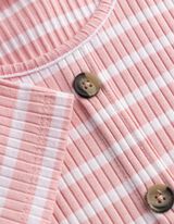 T-Shirt - Streifen - pink