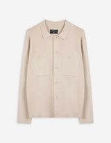 Vest - Polo kraag - beige