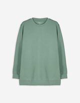 Sweatshirt - einfarbig - türkis