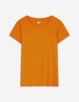 T-Shirt - Stretchanteil - orange