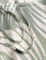 Jurk - Print all-over - turkoois