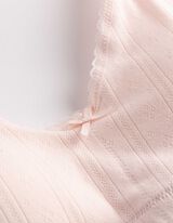 Bustier - Pointelle - rosa