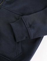 Tepláková bunda - Kapucňa - tmavomodra