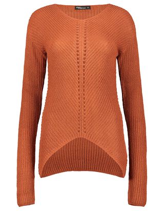 Damen Pullover mit Lochmuster