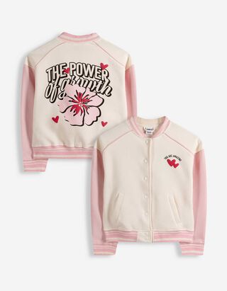 Tepl&aacute;kov&aacute; bunda - Zadn&yacute; v&yacute;tlačok - biely