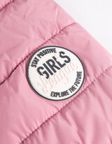 Steppjacke - Wasserabweisend - lila