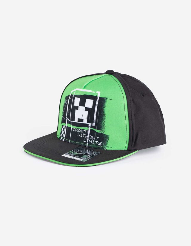 Basecap - Minecraft - schwarz