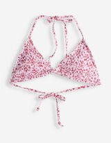 Haut de bikini - La&ccedil;age - blanc