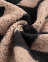 Sjaal - Wol look - beige