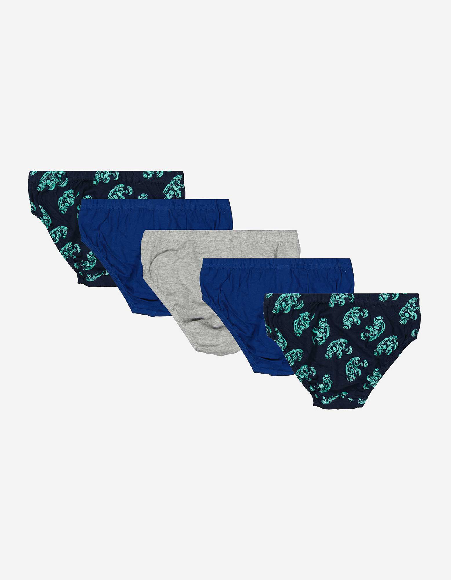 Slip - Set van 5 - donkerblauw