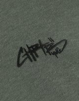 Pulover s kapuco - Prevelik kroj - temno zelena