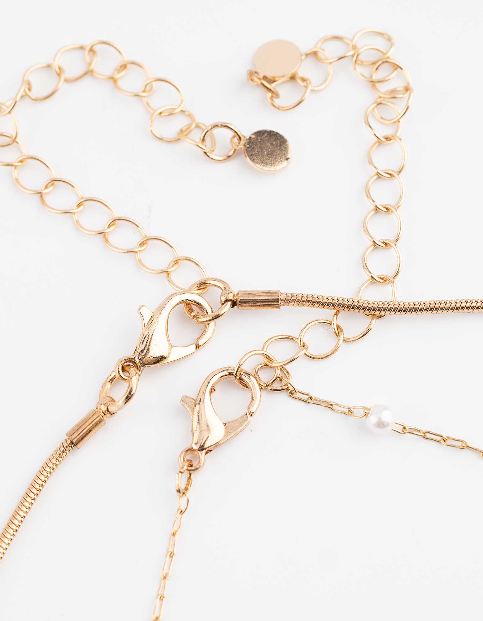 Kette - 2er-Pack - Goldfarben