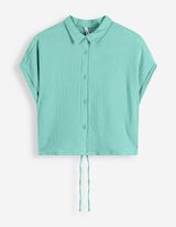 Hemd - Musselin - gr&uuml;n