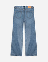 Jeans - Wide Fit - blau