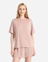 Rövid pizsamaalsó - Modál tartalom - rozsaszin