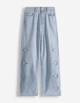 Jeans - Straight Fit - hellblau