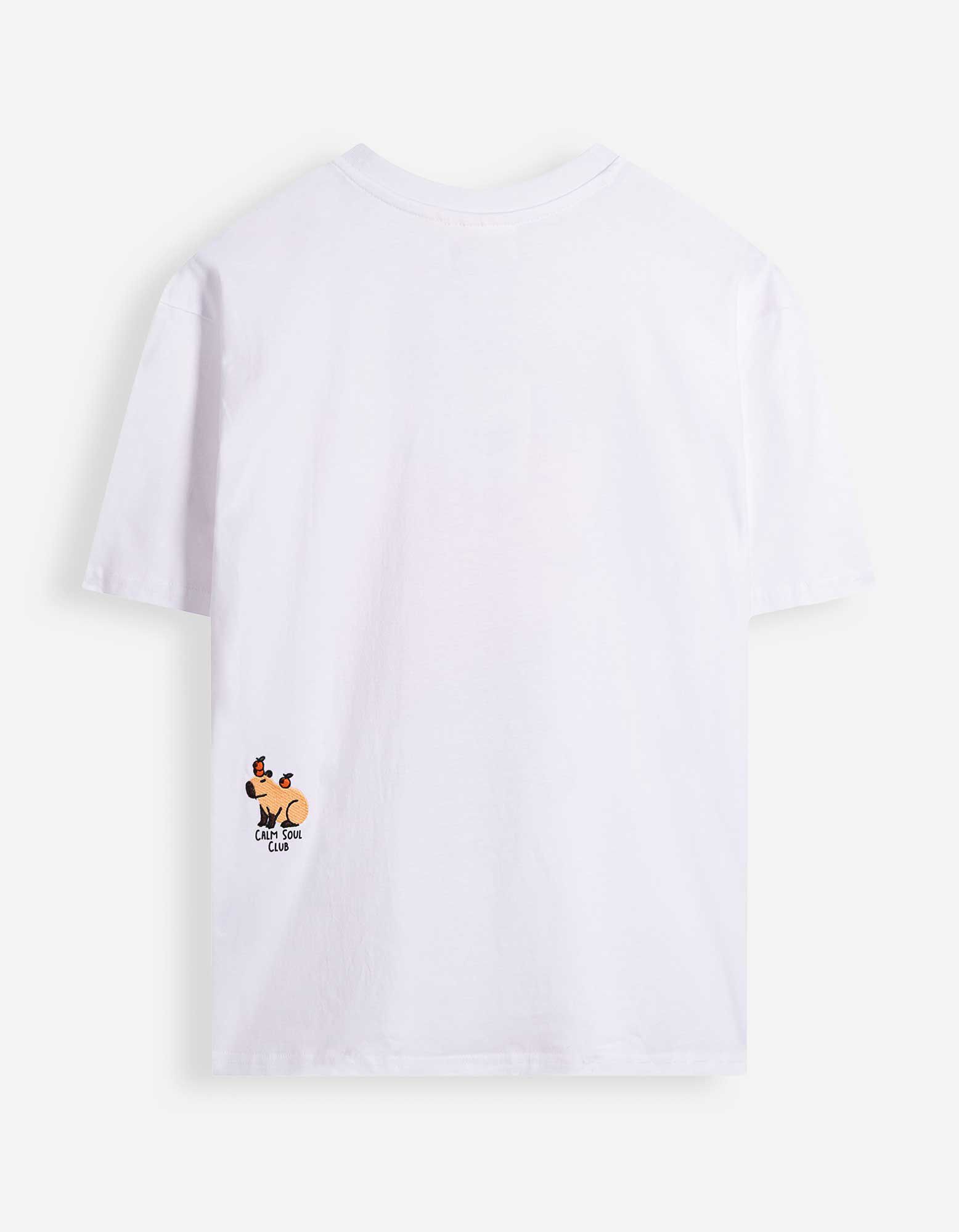 T-Shirt - Print - Wei&szlig;