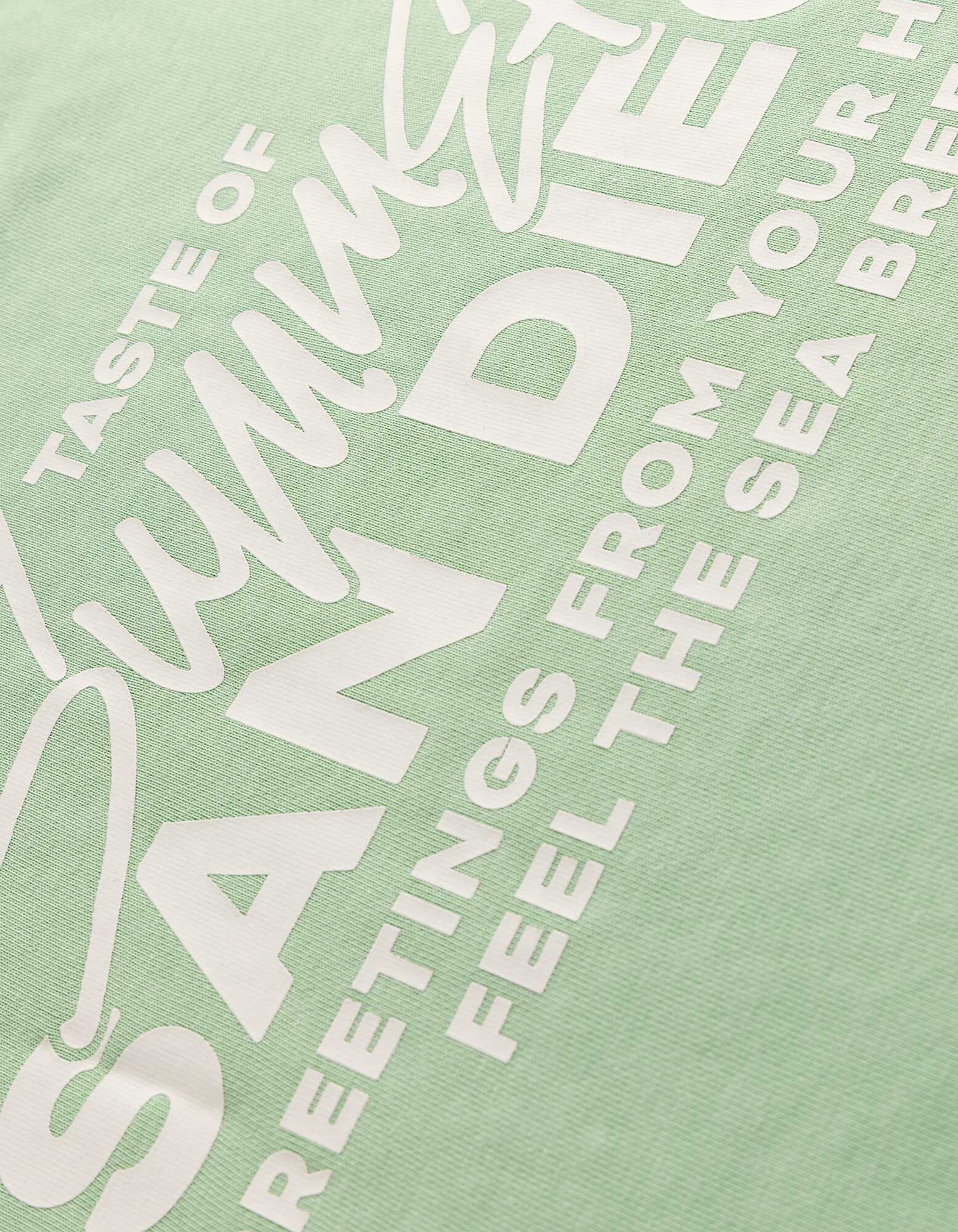 Sweatshirt - Oversized Fit - hellgr&uuml;n